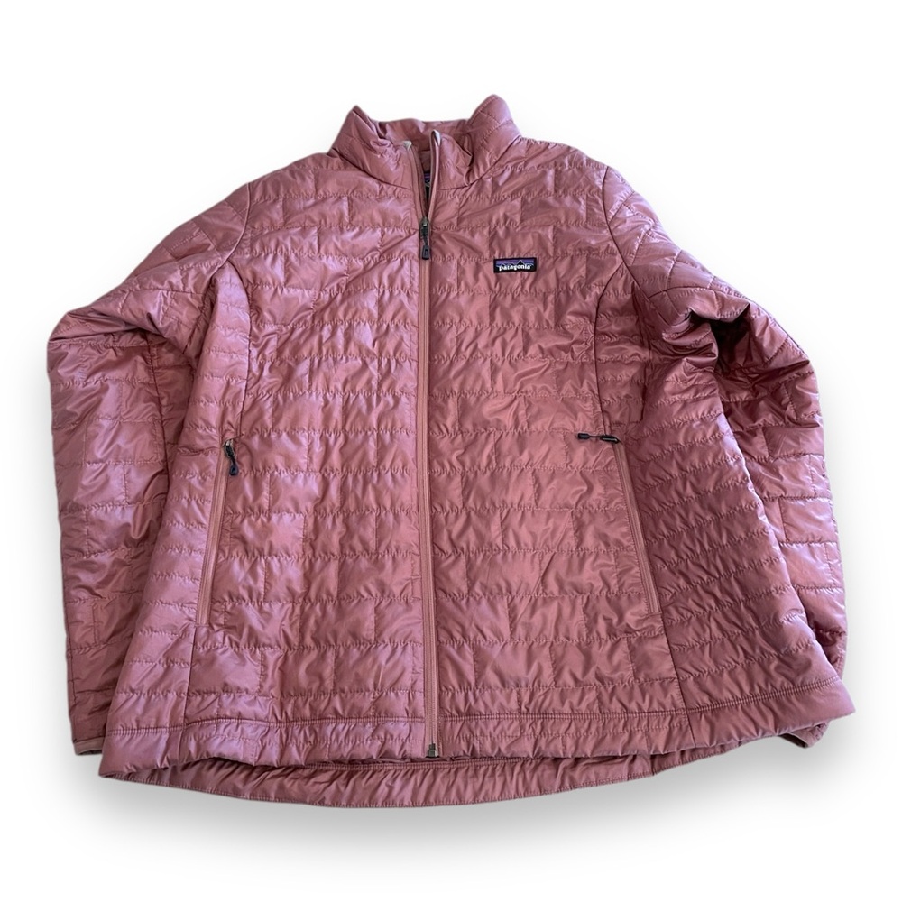 Patagonia Women's 2XL Nano Puff Insulated Puffer Jacket Mauve